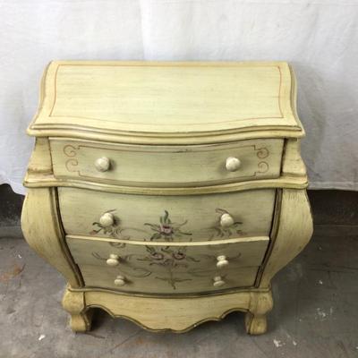 1507 Manufactured Painted Four Drawer Bombay Chest