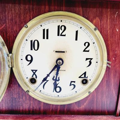 EARLY 1900S GORHAM WORKING MANTLE CLOCK