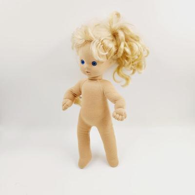 VINTAGE 1986 PLAYMATES STOCKINETTE BLONDE POSEABLE DOLL