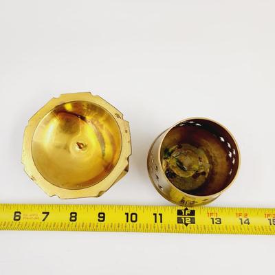 BUNDLE OF FUN BRASS DECORATIVE ITEMS