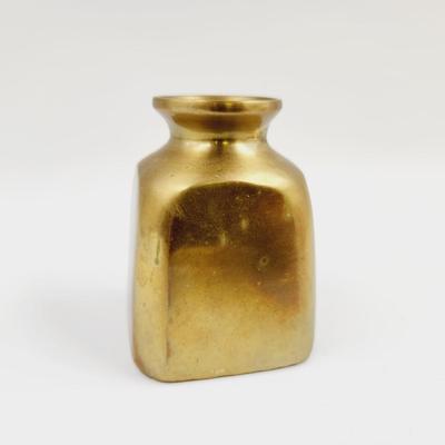 SMALL BRASS VASE?