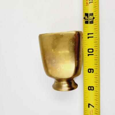 SMALL BRASS VASE?