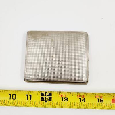 VINTAGE EVANS USA METAL CIGARETTE CASE