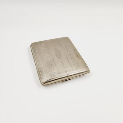 VINTAGE EVANS USA METAL CIGARETTE CASE