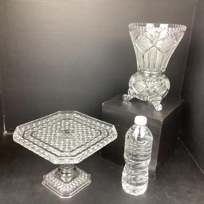 1548 Cut Glass Decor Lot