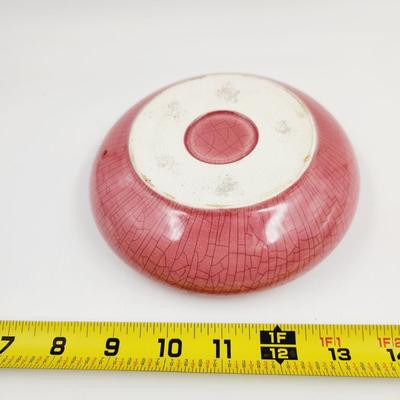 VINTAGE GLAZED POTTERY ASIAN PIECE
