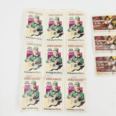 VINTAGE BUNDLE OF STAMPS