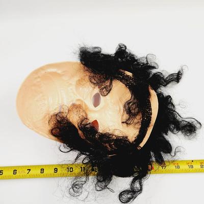 VINTAGE PLASTIC WEIRD CLOWN MASK