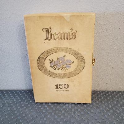Vintage Beam's Whiskey Box