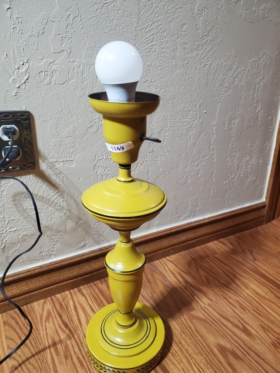Vintage metal lamp