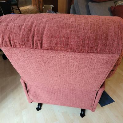 Dusty Rose Colored Recliner (LR-DW)