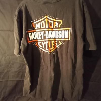 AUTHENTIC HARLEY DAVIDSON HEATED GLOVES-TSHIRT AND PILLOW SHAM