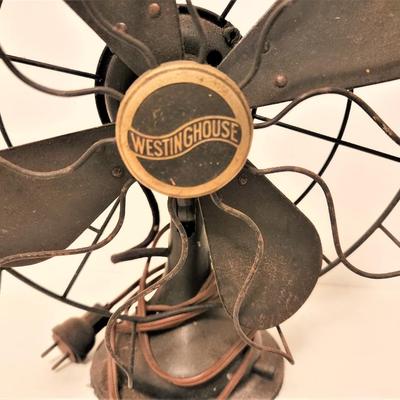 Lot #79  Vintage Westinghouse Cage Fan