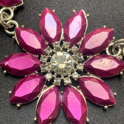 18â€ Purple Fashion Necklace