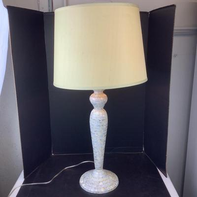 1563 Mother of Pearl Lamp Table Lamp