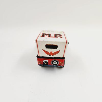 VINTAGE TIN TOY MP JEEP VEHICLE - MADE IN JAPAN