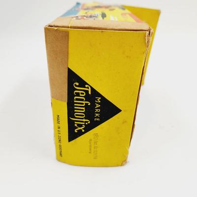 VINTAGE 1950S MARKE TECHNOFIX GE 258 WIND UP MOTOR CYCLE