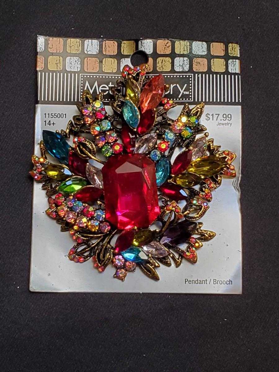 Jeweled Brooch