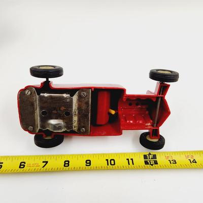 VINTAGE SAUNDERS HOT ROD W/ THE NEW "SOUPED UP" MOTOR #400 TOY W/ BOX