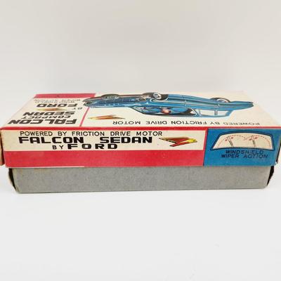 VINTAGE FALCON COMPACT SEDAN BY FORD W/WIPER ACTION - #12652 TOY