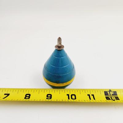 VINTAGE WOODEN TOY TOP (SMALL)