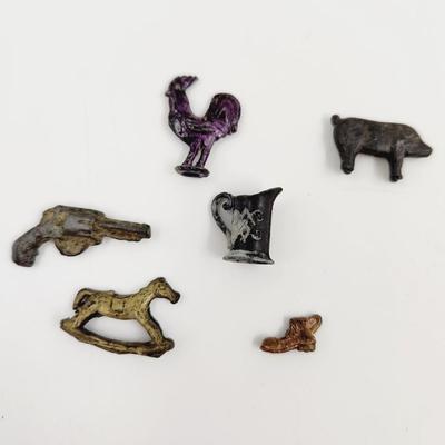 VINTAGE SMALL METAL MISC MINATURE COLLECTABLES