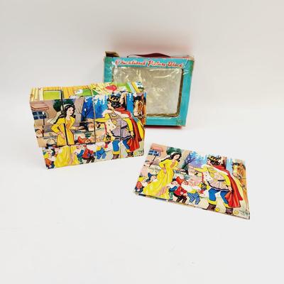 VINTAGE EDUCATIONAL PICTURE BOOK STORY BLOCKS COMPLETE