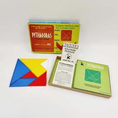 VINTAGE PYTHAGORAS PUZZLE GAME