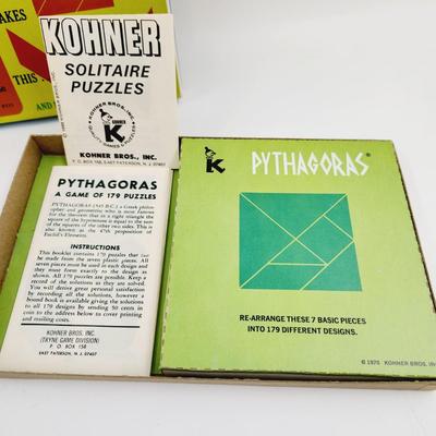 VINTAGE PYTHAGORAS PUZZLE GAME