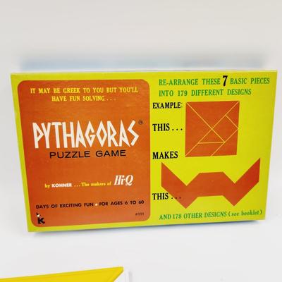 VINTAGE PYTHAGORAS PUZZLE GAME