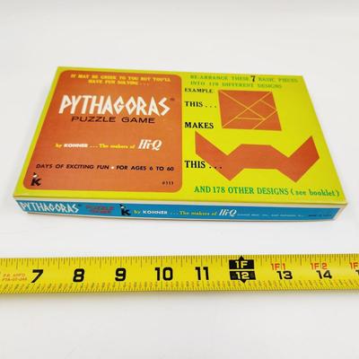 VINTAGE PYTHAGORAS PUZZLE GAME