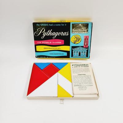 VINTAGE PYTHAGORAS PUZZLE GAME #2