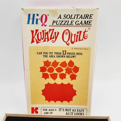 VINTAGE HI-Q KWAZY QUILT GAME