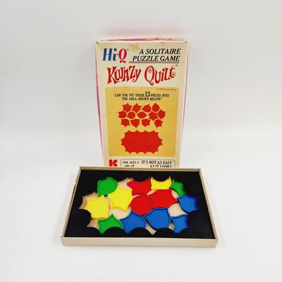 VINTAGE HI-Q KWAZY QUILT GAME