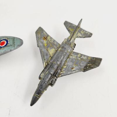 VINTAGE METAL FIGHTER PLANE BUNDLE