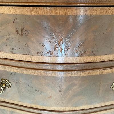 All-wood Hickory White chest