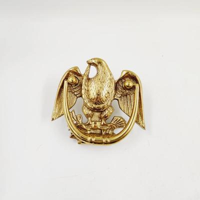 FANTASTIC BRASS EAGLE DOOR KNOCKER