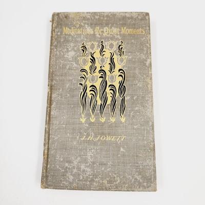 VINTAGE MEDITATIONS FOR QUIET MOMENTS BOOK BY JH JOWETT