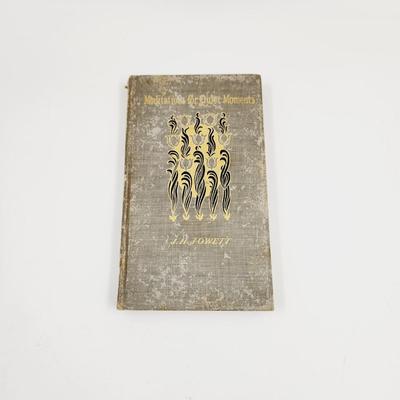 VINTAGE MEDITATIONS FOR QUIET MOMENTS BOOK BY JH JOWETT