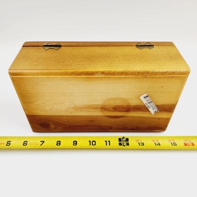 LANE CEDAR CHEST TRINKET BOX WITH KEY