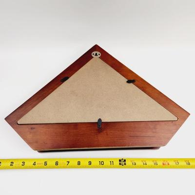 AMERICAN SOLIDER SHADOW BOX FLAG MANTLE DECOR