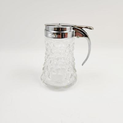 VINTAGE FOSTORIA SYRUP PITCHER