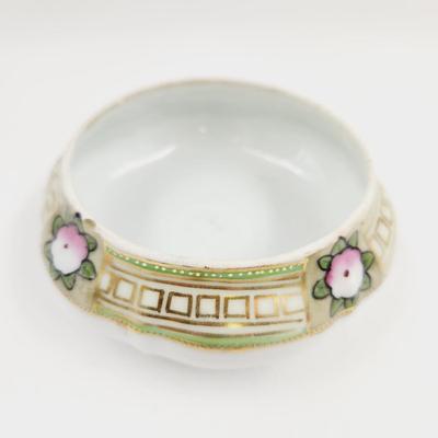 VINTAGE HAND PAINTED NIPPON PORCELAIN CREAMER DISH