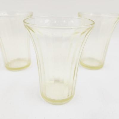 VINTAGE YELLOW URANIUM GLASSES