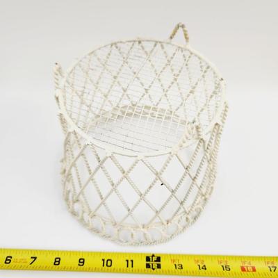 VINTAGE WIRE METAL BASKET
