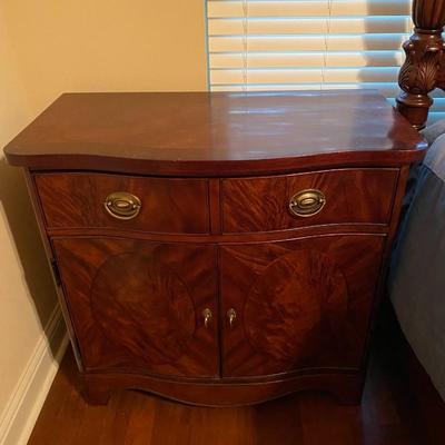 Pair of All-wood Broyhill 100 Anniversary Collection nightstands