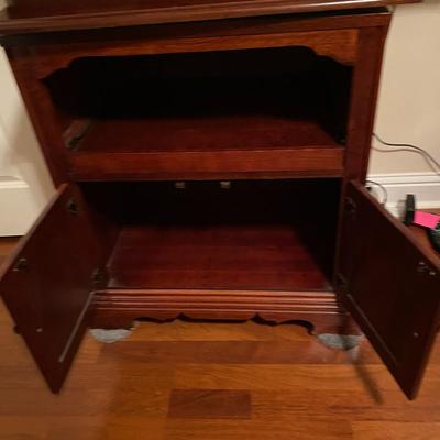 All-wood TV cabinet