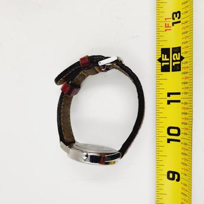 TIMEX INDIGLO WR30 LEATHER BAND - WORKS!