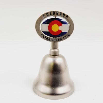 CUTE COLLECTABLE COLORADO METAL BELL