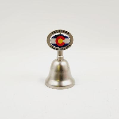 CUTE COLLECTABLE COLORADO METAL BELL